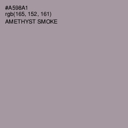 #A598A1 - Amethyst Smoke Color Image